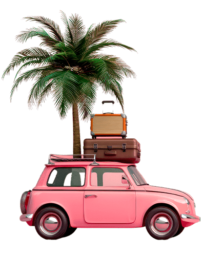 Auto im Sommerferien